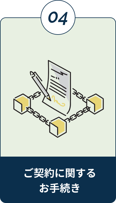 ご契約に関するお手続き