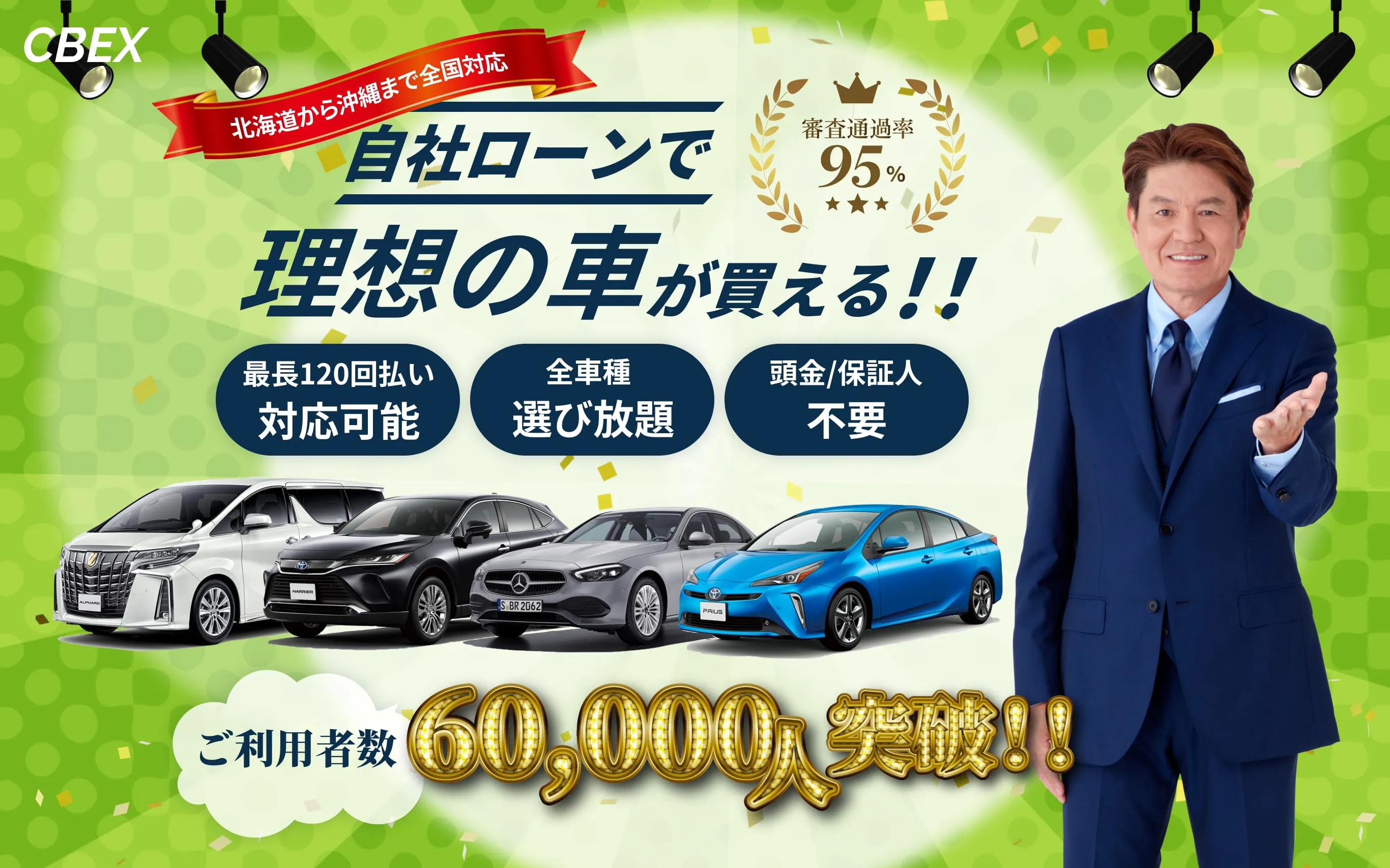 自社ローンで理想の車が買える！！利用者30000人突破！